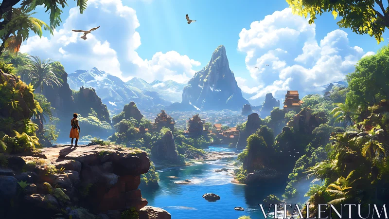 Adventure Awaits in a Mystical Valley of Soaring Peaks