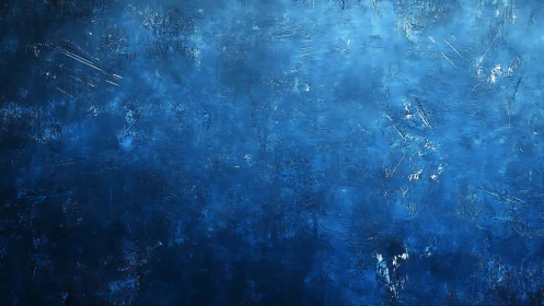 Deep blue textured backdrop invites calm and quiet focus