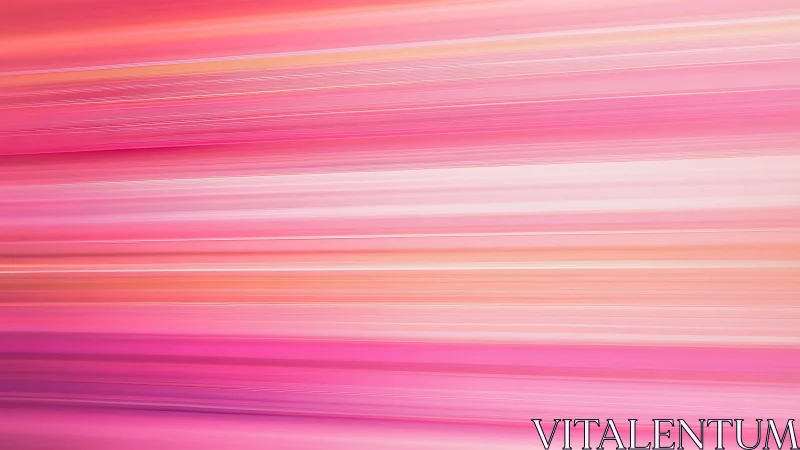 Vibrant Pink and Orange Horizontal Abstract Lines Background.