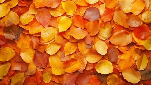 Amber leaf chorus swirling in a sunlit autumn tapestry.