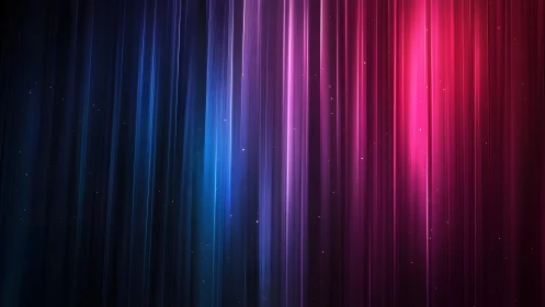 Vibrant Neon Light Streaks on Dark Abstract Background.