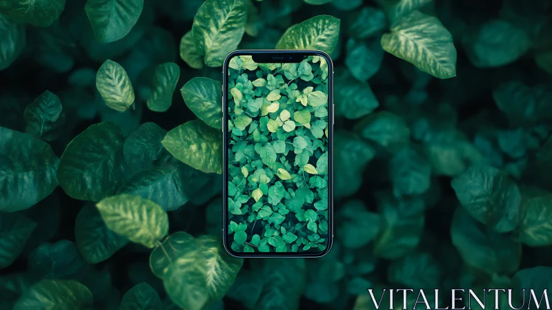 Phone portal quietly pretends to be another patch of leaves