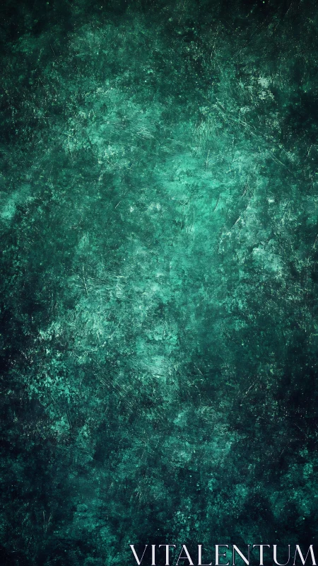 Teal textured abstract background shows layered grunge depth