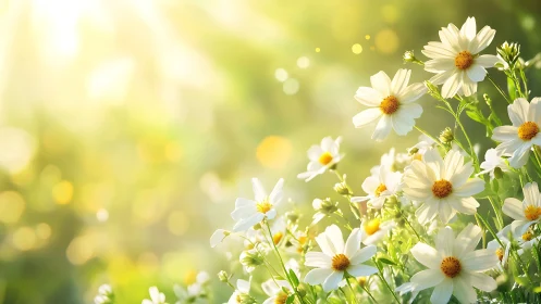 Daisy Dream: Golden Hour Meadow Magic.