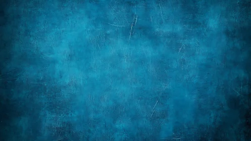 Textured cyan painted wall surface with subtle scratch marks