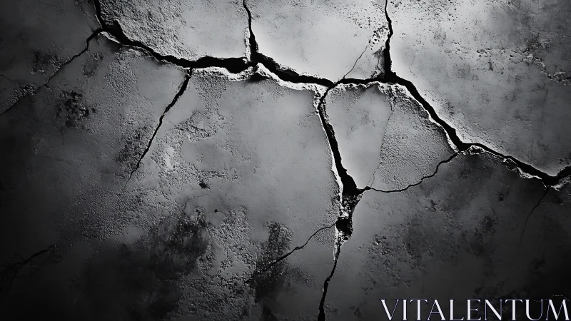 Quiet drama in cracked concrete and shifting shadows.