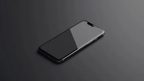 Premium smartphone rendered in sleek minimalist studio light