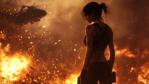 Warrior's Last Stand Against the Inferno.