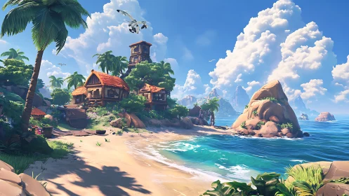 Tropical Island Home: Where Adventure Meets Paradise.
