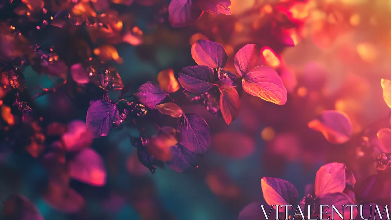 Golden hour flowers with translucent petals and warm bokeh.