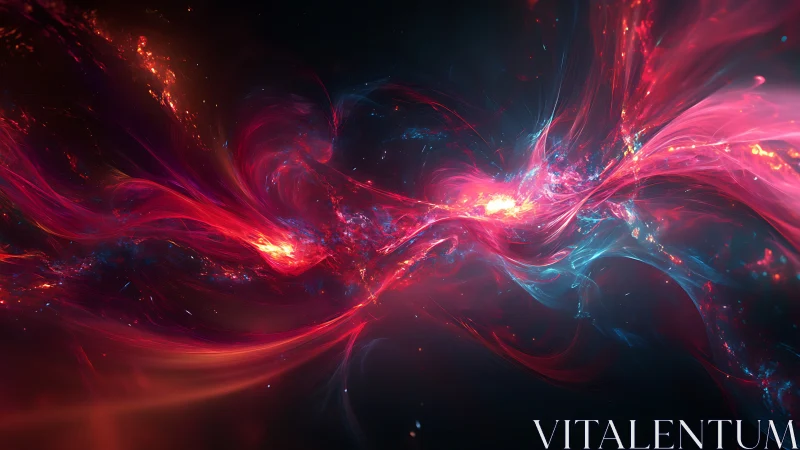 Nebular energy streams collide in high-intensity digital space