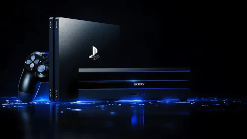 PlayStation 4 Awakening: Neon Genesis Console Boot.