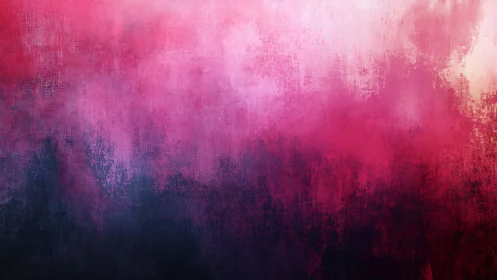 Gradient magenta abstract field with textured atmospheric depth.