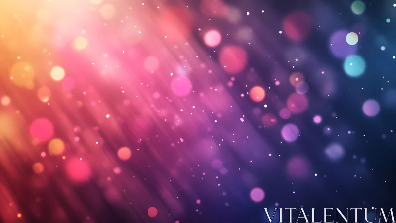 Vibrant abstract bokeh background with radiant light effects.