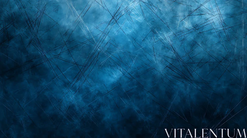 Abstract blue scratched texture background with grunge effect.