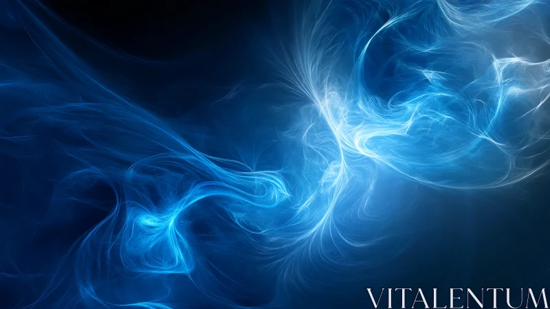 Dynamic blue plasma filaments form turbulent luminous energy arcs