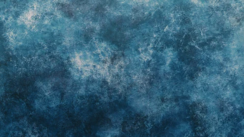 Storm-kissed teal clouds wander across a textured abyss