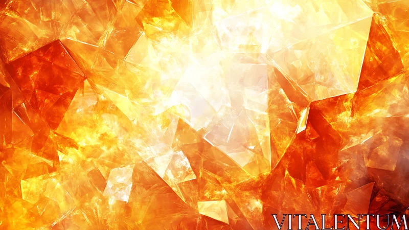 Crystalline Fire Geometry.
