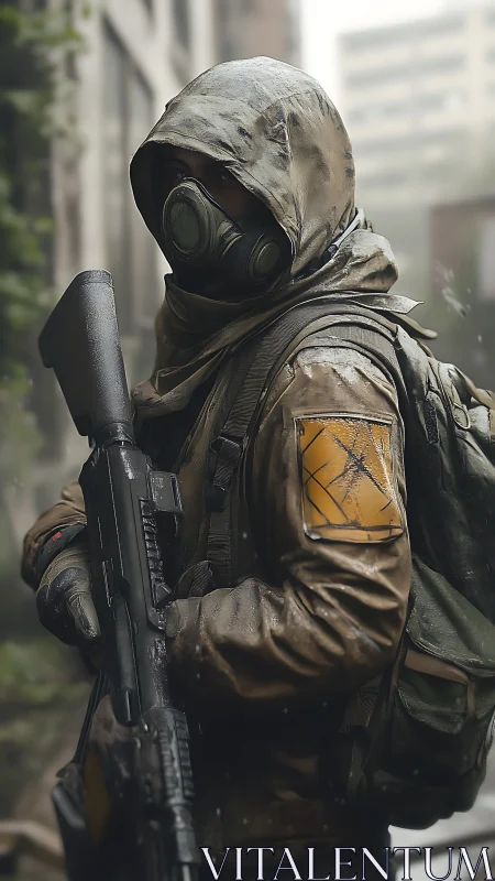 Wanderer in the Ruins, Silent Guardian of a Lost City.