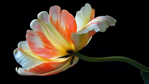 Parrot Tulip's Theatrical Bow.
