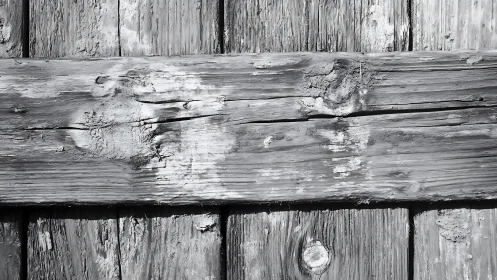 Weathered wood grain lines telling quiet backyard stories.