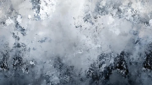 Abstract textured gray and blue wall background with grunge style.