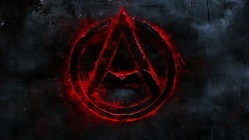 Ember-ringed sigil slices through a storm-dark void