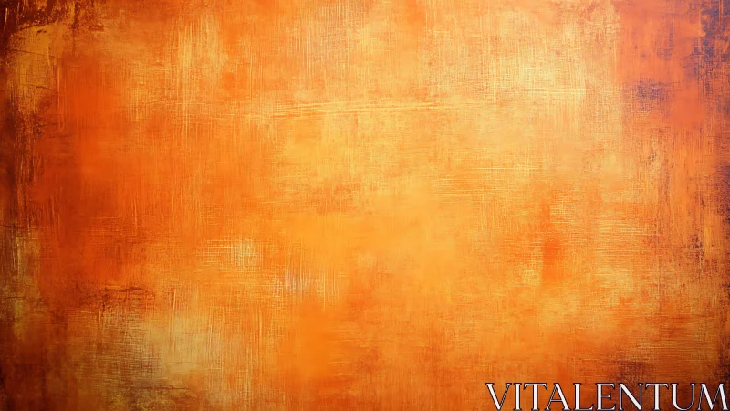 Sunlit ember canvas of brushed orange glow and warmth.