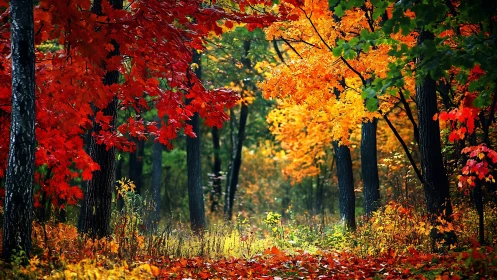 Where Autumn's Gold Meets the Forest's Heart.