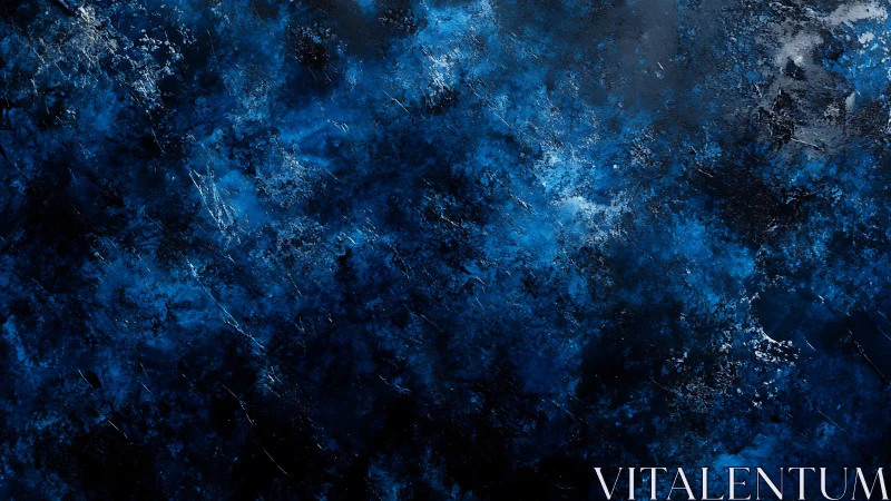 Midnight blue nebula clouds swirling in quiet abstraction.