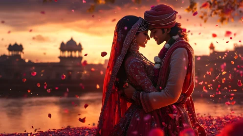 Twilight Vows: A Silken Romance Beneath Ancient Spires.