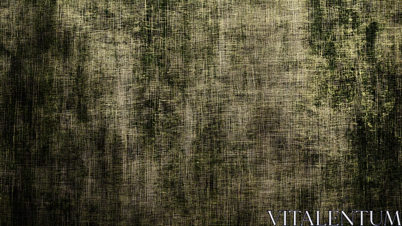 Woven dusk grid texture whispering in mossy golden gloom.