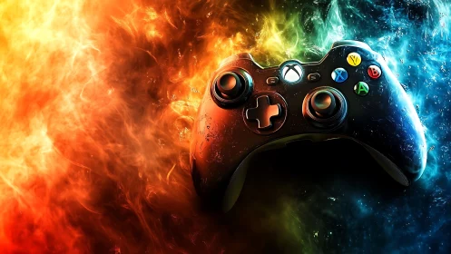 Dual-Element Gaming Controller Commands Fire and Frost