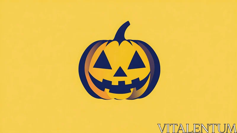 Layered vector jack-o-lantern icon with dual-tone shading.