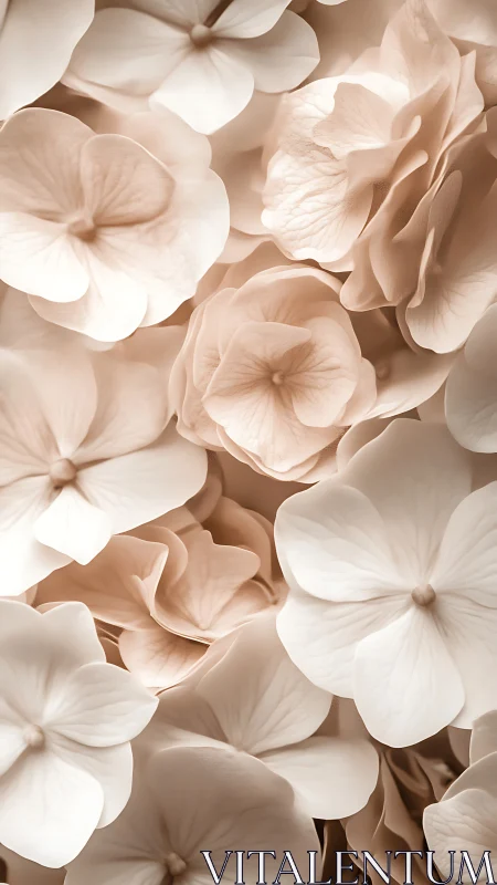 Soft Blooms: A Serene Dance of Delicate Petals.