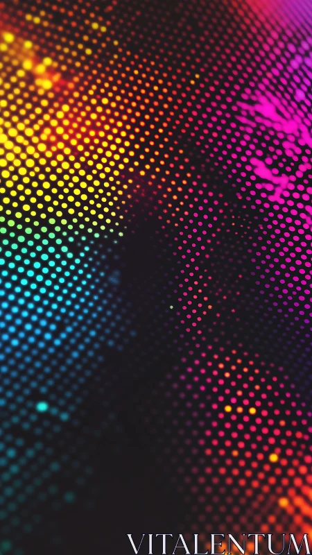 Pixel constellations drift across a neon cosmic grid