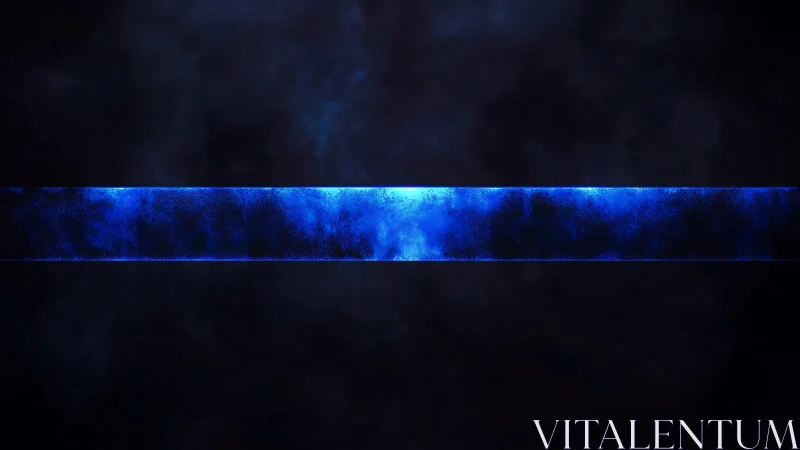 Electric nebula band slicing through midnight silence.