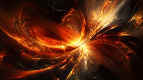 Fractal plasma vortex renders dynamic radial flame dispersion