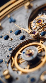 Gilded clockwork cosmos in razor-sharp macro detail.