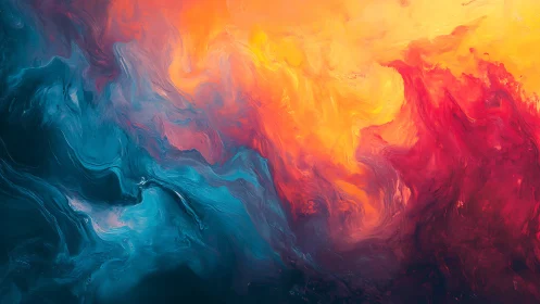 Triadic fluid gradients collide in turbulent chromatic vortex field