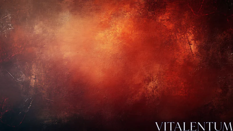 Textured red grunge background with warm gradient glow.