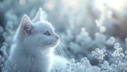 White Cat's Winter Wonderland Dream.
