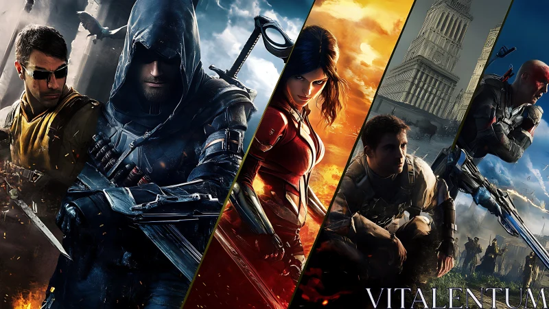 Armored operatives align across dynamic split battle panels