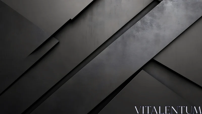 Soft charcoal geometry with layered modern calm.