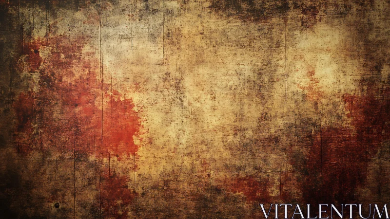 Grunge textured background with earthy red and brown tones.
