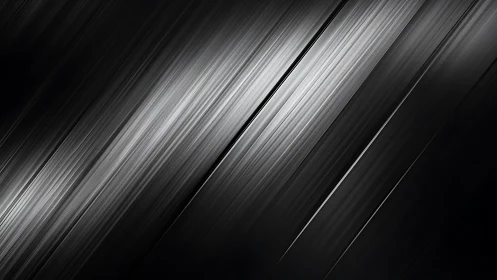 Diagonal metallic streaks form high contrast grayscale bands