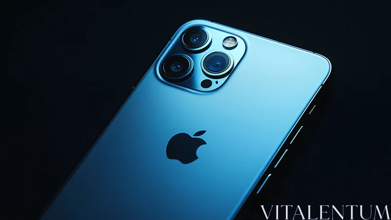 iPhone 13 Pro Pacific Blue Camera Module Composition Study