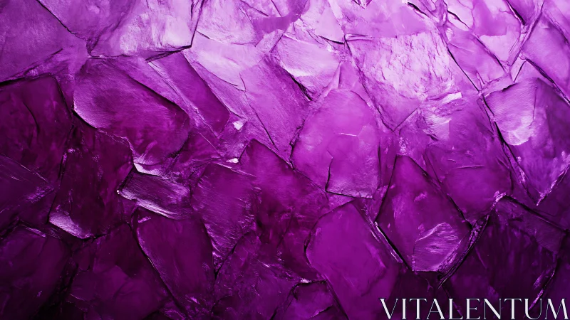 Shattered amethyst planes quietly hum with electric light