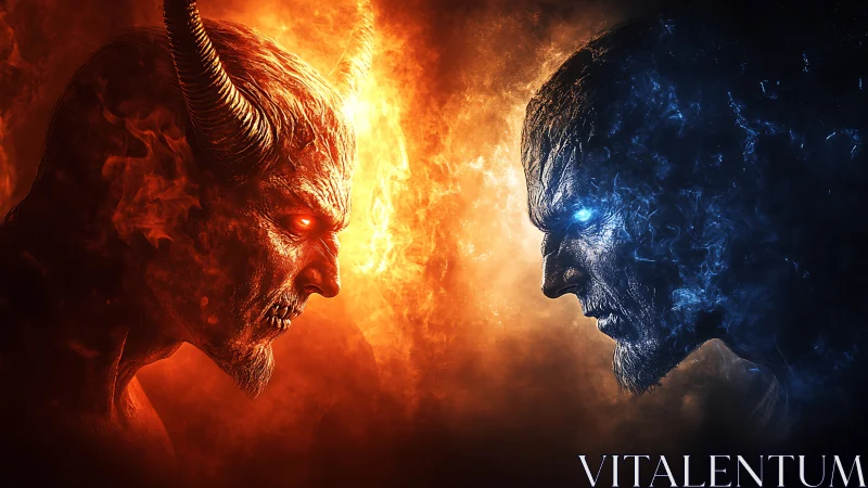 Thermodynamic dual avatars in symmetric infernal standoff.