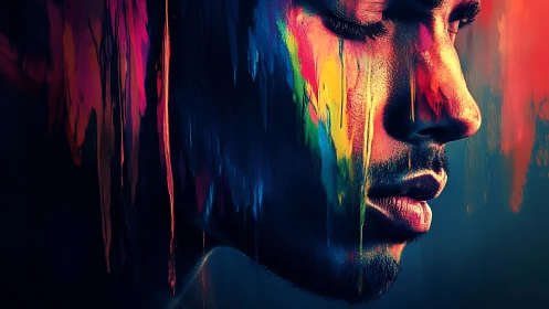 Color-drenched portrait captures quiet emotion and bold spirit